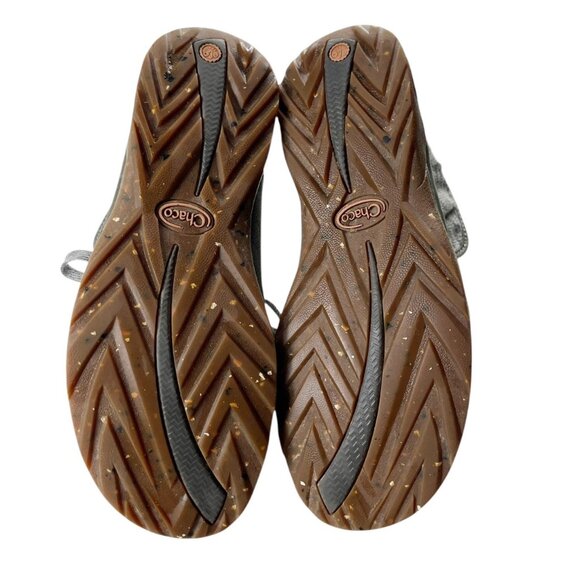 Chaco Women's Gray Barbary Waterproof Leather Upper Ankle Bootie Lug Sole Size 8 - Picture 12 of 16